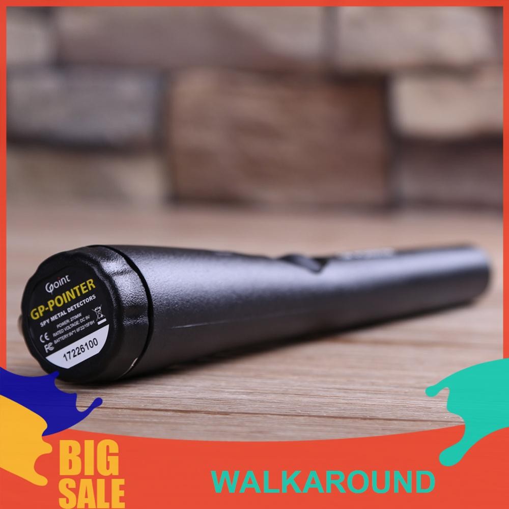 เครื่องตรวจจับโลหะแบบมือถือ Battery Powered Pinpointer Positioning Bar ...