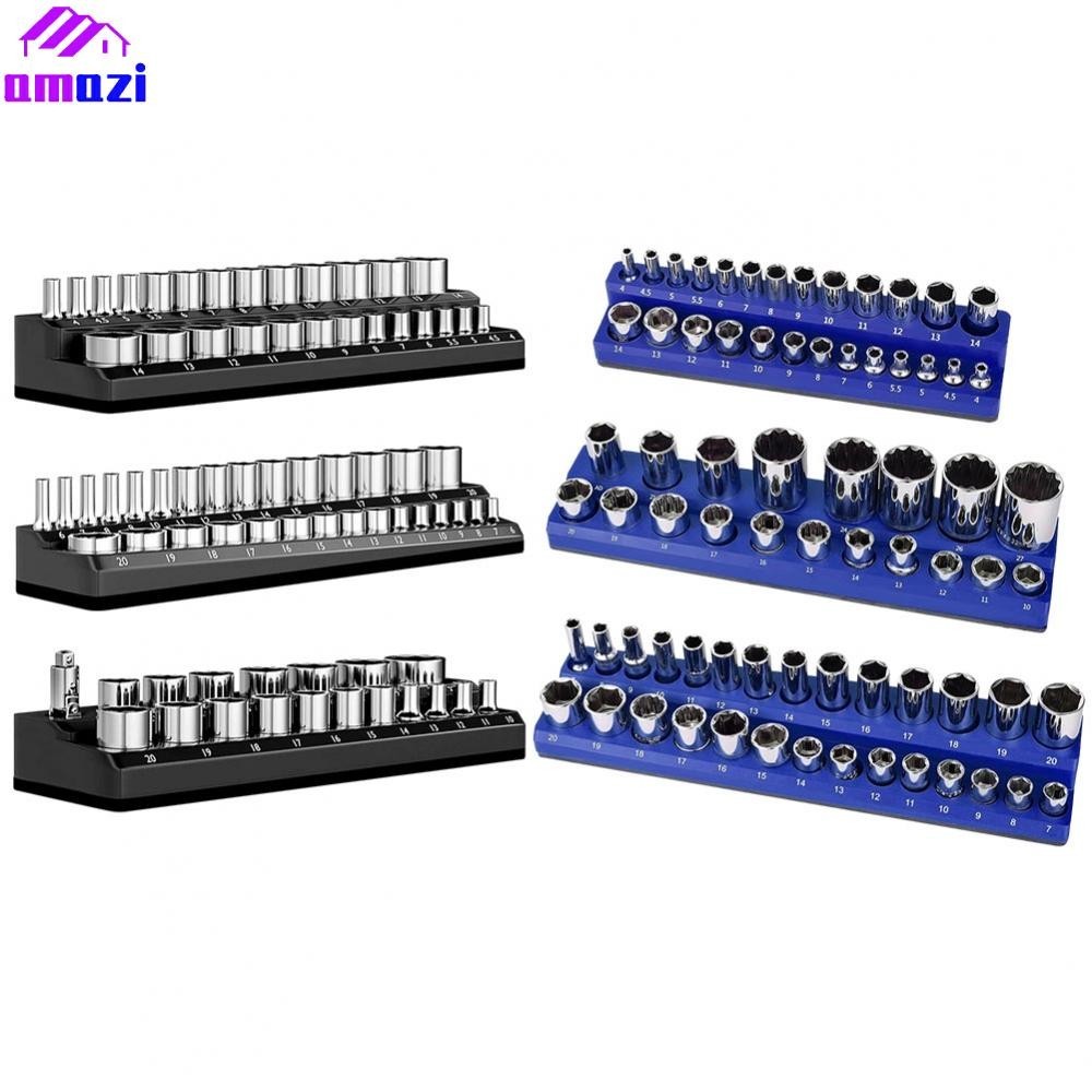 【AMZ】Magnetic Socket Organizer for Metric Sockets 12 38 14Drive Compact ...
