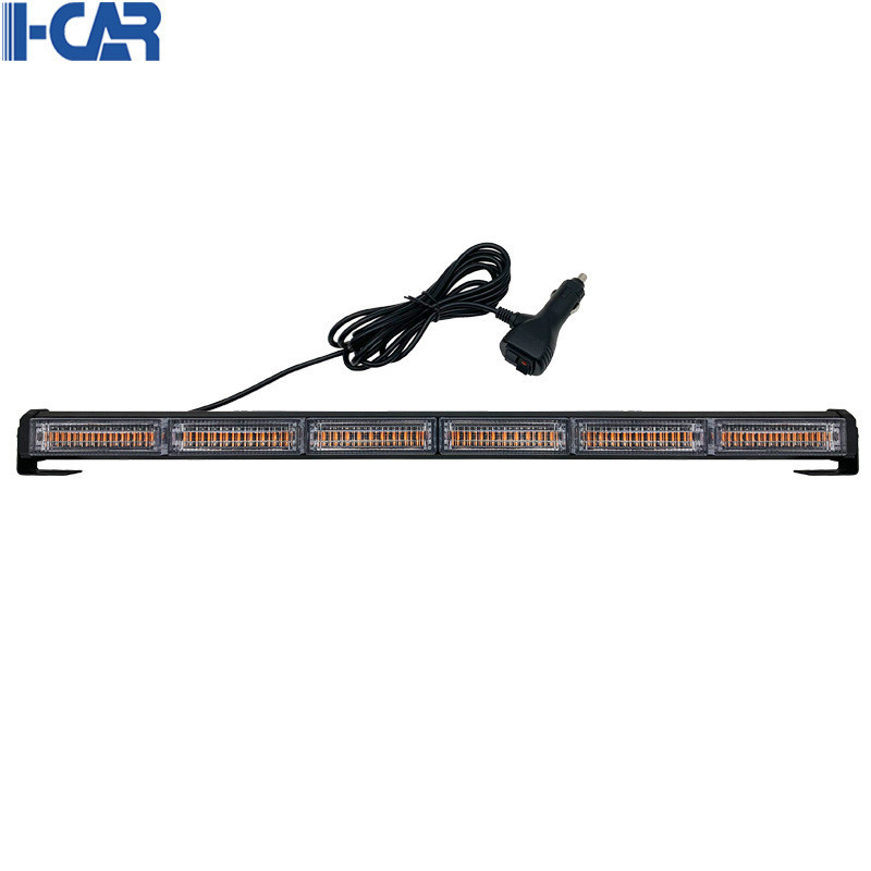 54led รถฉุกเฉิน Strobe Light Bar กระจกอันตรายคําเตือน Strobe ไฟเตือน ...