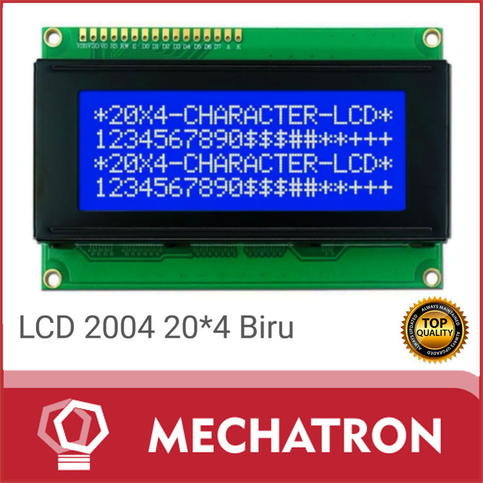 ES99 LCD2004 20X4 LCD 2004A LCD 2004 โมดูล LCD 5V แบ็คไลท์สีน้ําเงิน ...