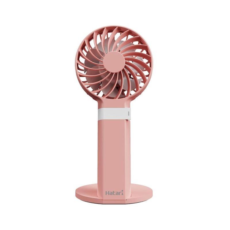 HATARI พัดลมพกพา HATARI HANDWIND MAX*สีชมพู | Shopee Thailand