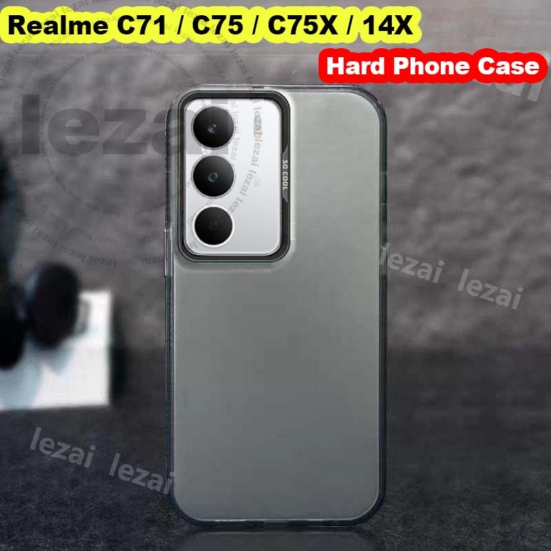 เคสRealme C71 2025 C 71 C75X C75X 14Xเคส Case Hard กันกระแทก Matte ฝา ...