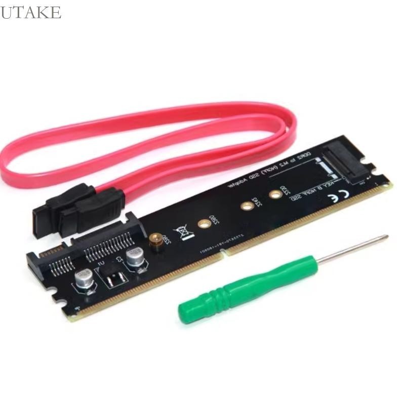 Tuakee DDR-NGFF ถึง M 2 NGFF SSD อะแดปเตอร์การ์ดรองรับ DDR2 DDR3 DDR4 ...