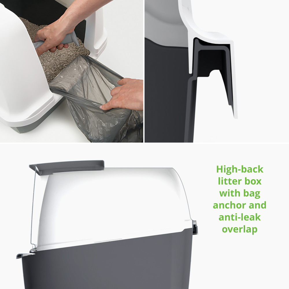 ห้องน้ำแมว Catit รุ่น Magic Blue Litter Box Airsift มี 2 ขนาด Regular ...