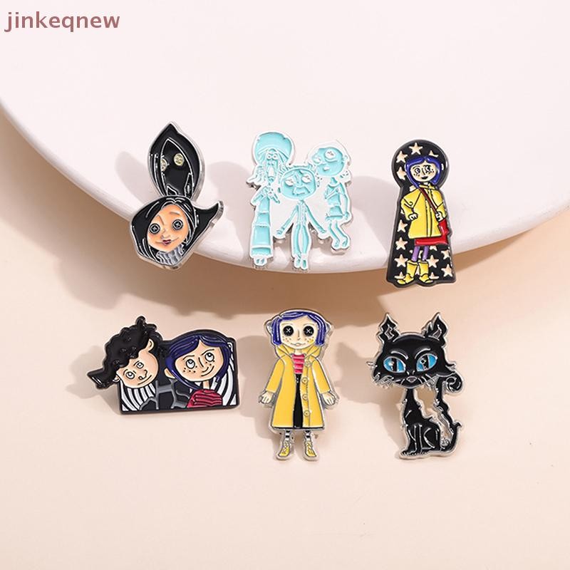 Jkth Animation Pins การ์ตูนเสื้อกันฝนตุ๊กตาเข็มกลัดป้ายของขวัญฮาโลวีน ...