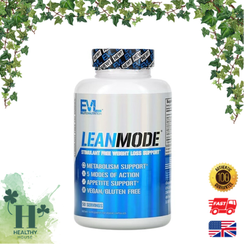พร้อมส่ง EVLution Nutrition LeanMode 150 Veggie Capsules เผาผลาญไขมันใน ...