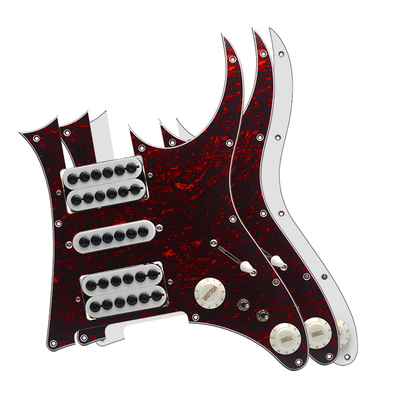 IB Style HSH Coil Splitting กีตาร์ไฟฟ้า Pickguard ร่มใหญ่ปรับสกรู ...