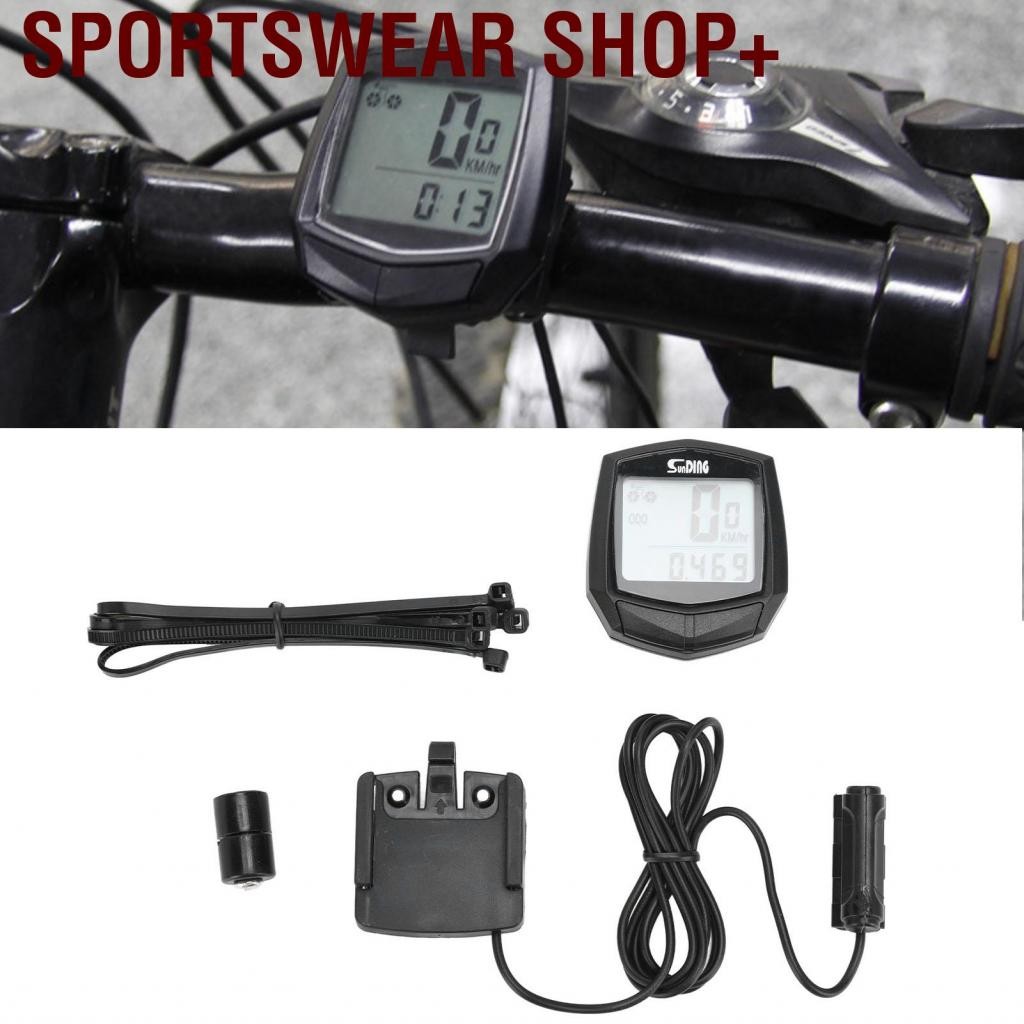 Sportswear Shop+ คอมพิวเตอร์จักรยาน SD 581 เครื่องวัดระยะทางภูเขาแบบมี ...