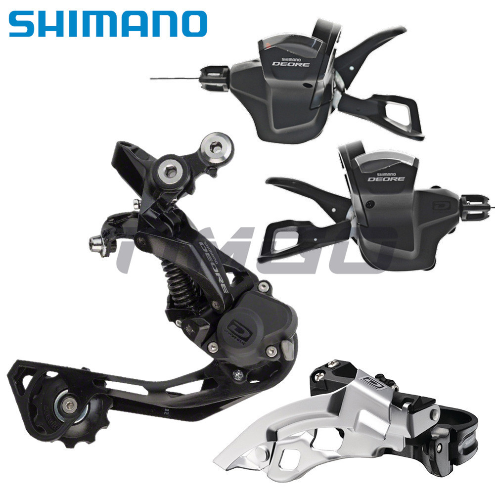 ชุดเกียร์ Shimano Deore M6000 สำหรับจักรยานเสือภูเขา รวม FD-M610, RD ...