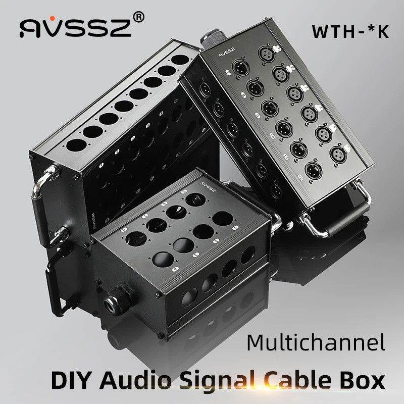 AVSSZ Al alloy Multi-channel Cable Blank Cable Box 16/24/32 ช่องสําหรับ ...