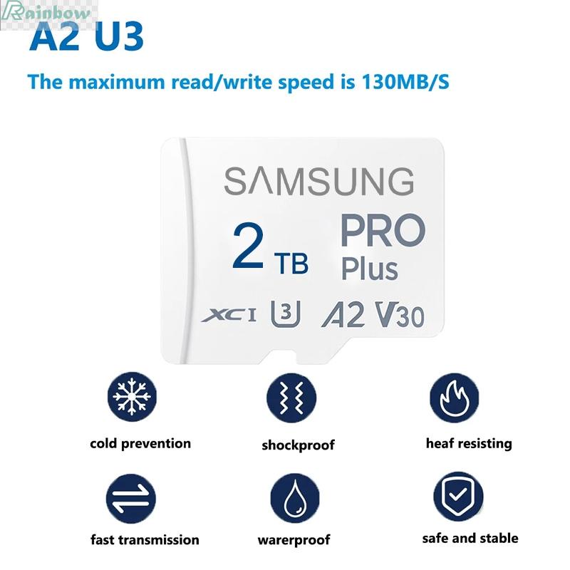 A2 U3 การ์ด SD 60MB/S การ์ดแฟลชความเร็วสูง 1024G 512Gลําโพงโทรศัพท์ ...