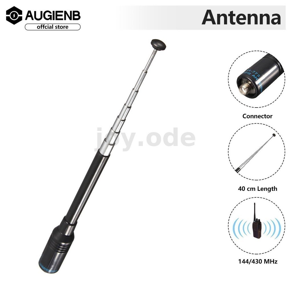 2022 Nagoya NA-773 Antenna SMA-F Ad Alto Guadagno Dual Band Antenna Telescopica Per La Radio Bidirezionale BaoFeng UV-5R UV-B5 UV-B6 888s 5RE - Foto 7