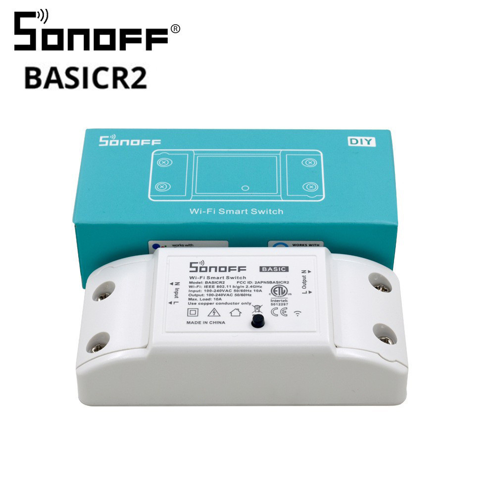 Sonoff Basic R2สมาร์ทสวิทช์Wifiไร้สายสมาร์ทรีโมทคอนโทรลจับเวลาDIY ...