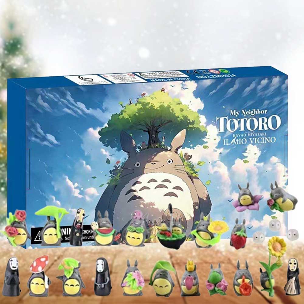 24 Days Totoro Christmas Advent calendar blind box Christmas gift