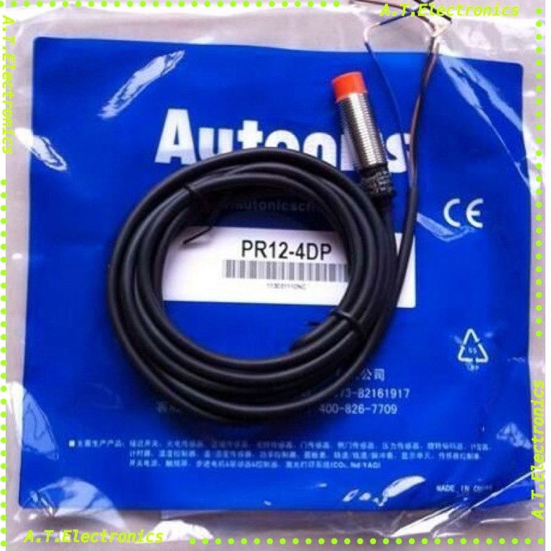 PR12-4DP sensor เซ็นเซอร์ Proximity 12มิล ชนิดPNP-NO 3สาย ไฟเลี้ยง12 ...