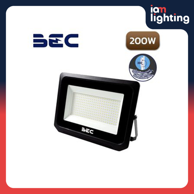 I AM Lighting โคมไฟฟลัดไลท์ LED แบรนด์ BEC รุ่น SPEED 100W 200W แสงขาว ...