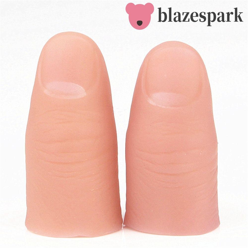 BLAZESPARK ปลอมนิ้วมือ Magic Props Close-Up Magican ของขวัญปลอม Thumb ...