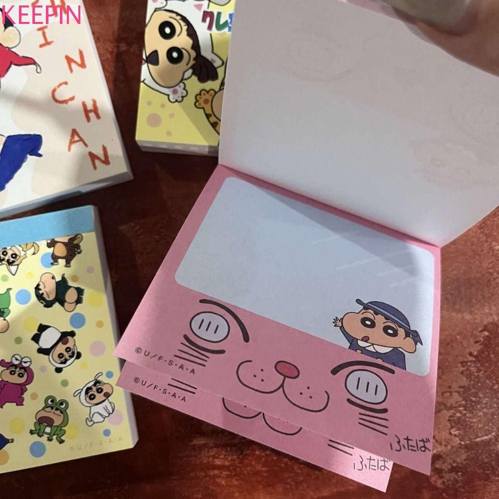 Keepin Crayon Shin Chan Note Paper, กระดาษเตือนบันทึกสุนัข 100 แผ่น ...
