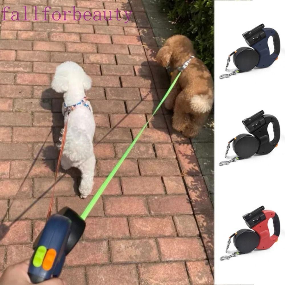 Fallforbeauty Dual Retractable Rotation Rope, พลาสติกพร้อมไฟ Double Dog ...