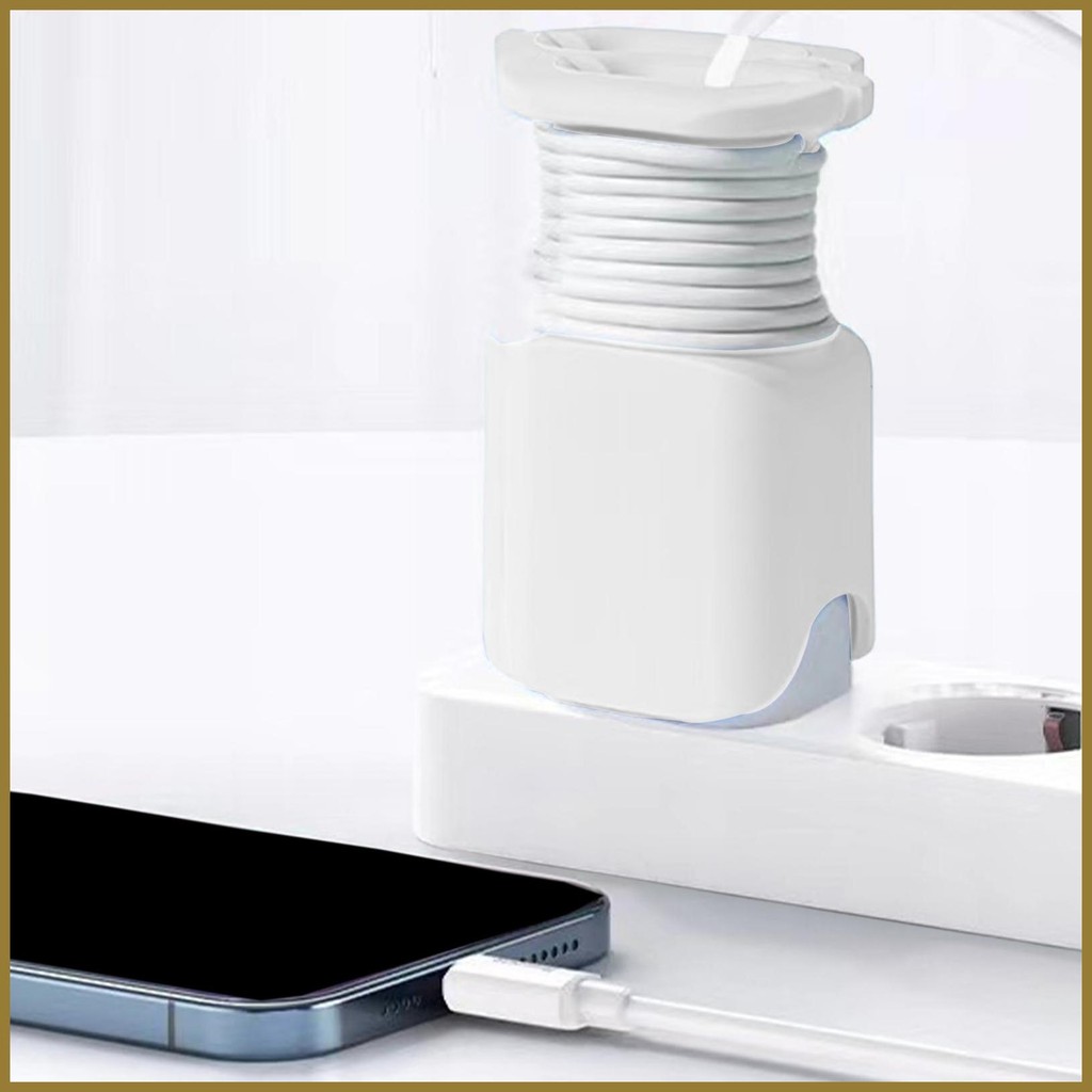 Usb Cable Protector ซิลิโคน Charger Protector พร้อมสายไฟ 2-in-1 ซิลิโคน ...