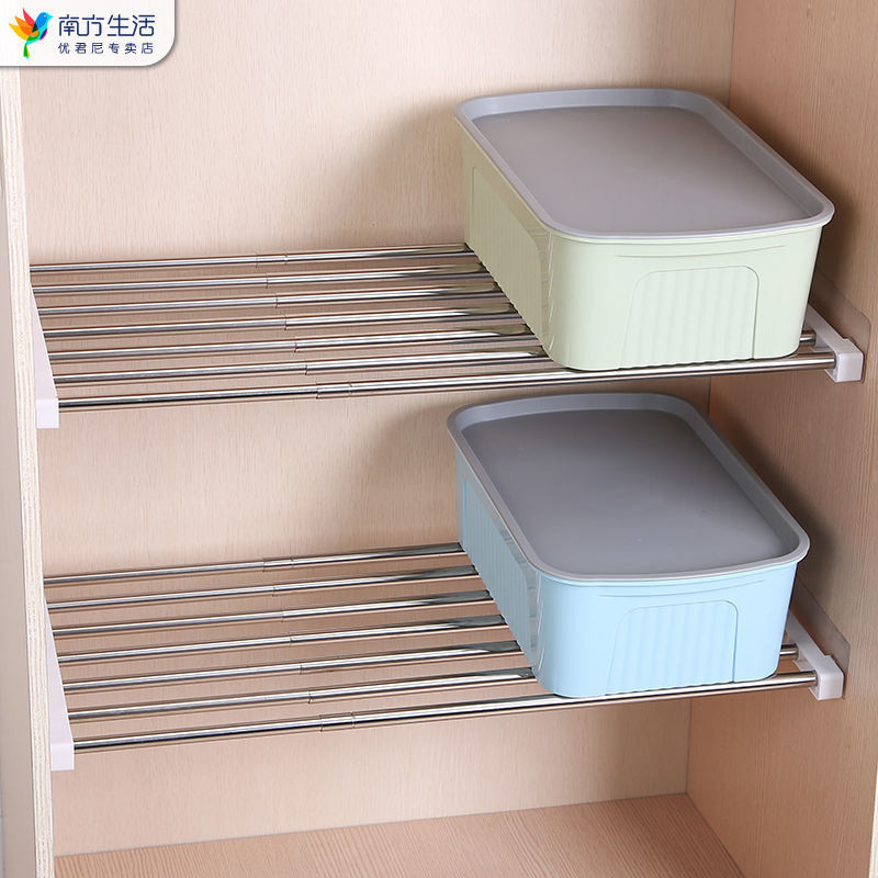 Popular#Wardrobe Partition Layered Storage Rack Wardrobe Cabinet ...