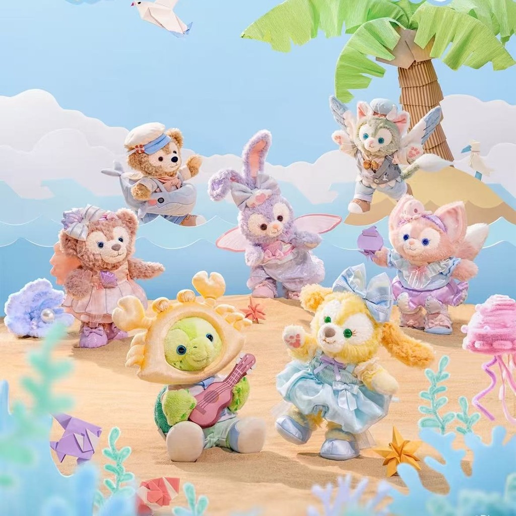 Shanghai Disney Domestic Daigou 2025 ฤดูร้อน Lingna Belle Keqi Anxing ...