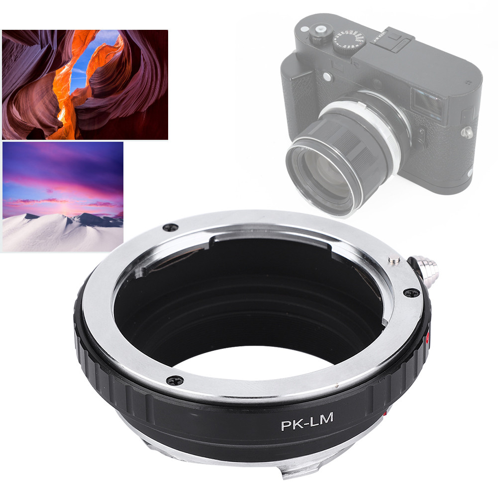 Doperfect1-th Metal Lens Adapter Ring สำหรับ PK Mount เพื่อให้พอดี ...