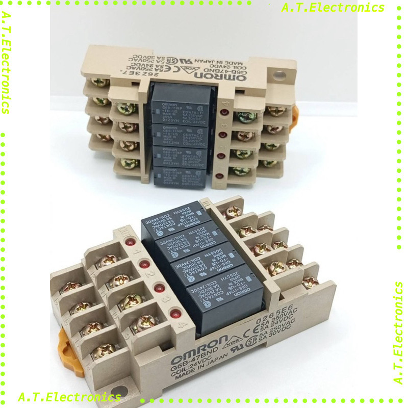 พร้อมส่ง! G6B-47BND รีเลย์ 1174 G6B-47BND COIL:24VDC MADE IN JAPAN ...