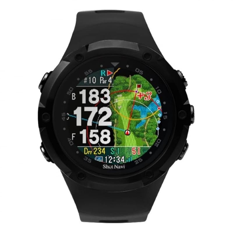 Shot Navi W1 Evolve (Shot Navi) White × Silver GPS Golf Shot Navi W1 Evolve (Shot Navi) White × Silver GPS Golf