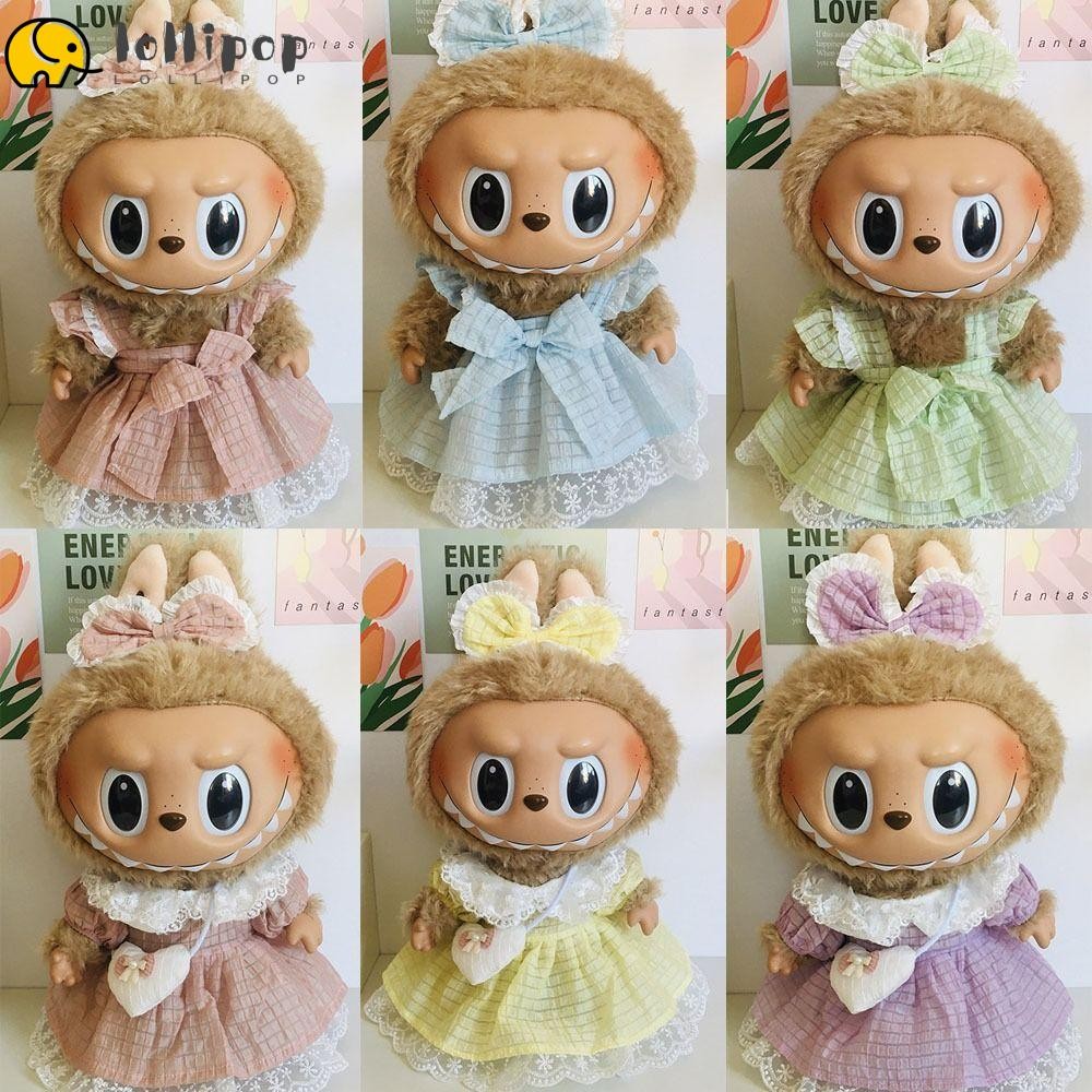 Lollipo1 Labubu ตุ๊กตาชุดเจ้าหญิง, Labubu ตุ๊กตา Tutu ตุ๊กตา Handmade