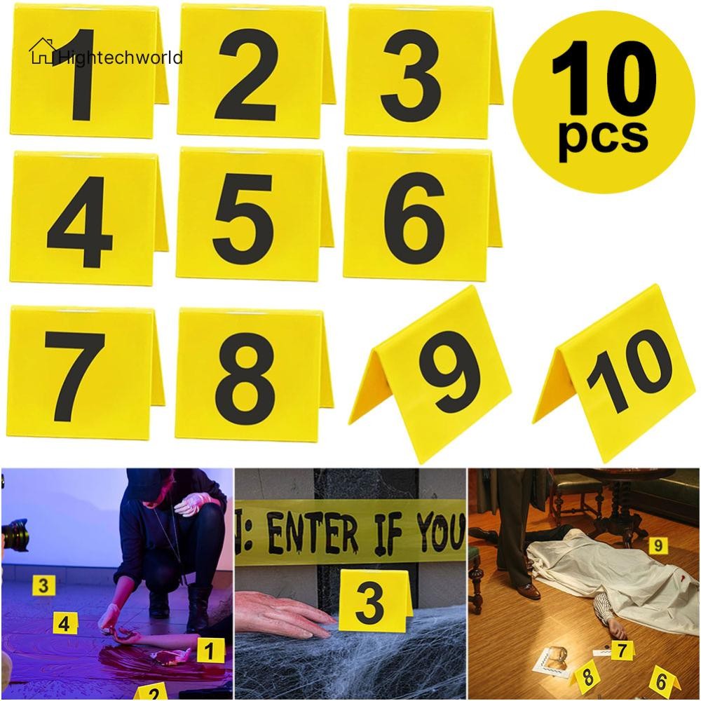 Crime Scene Marker Evidence Marker Number ID เต็นท์อุปกรณ์ปาร์ตี้ฮา ...