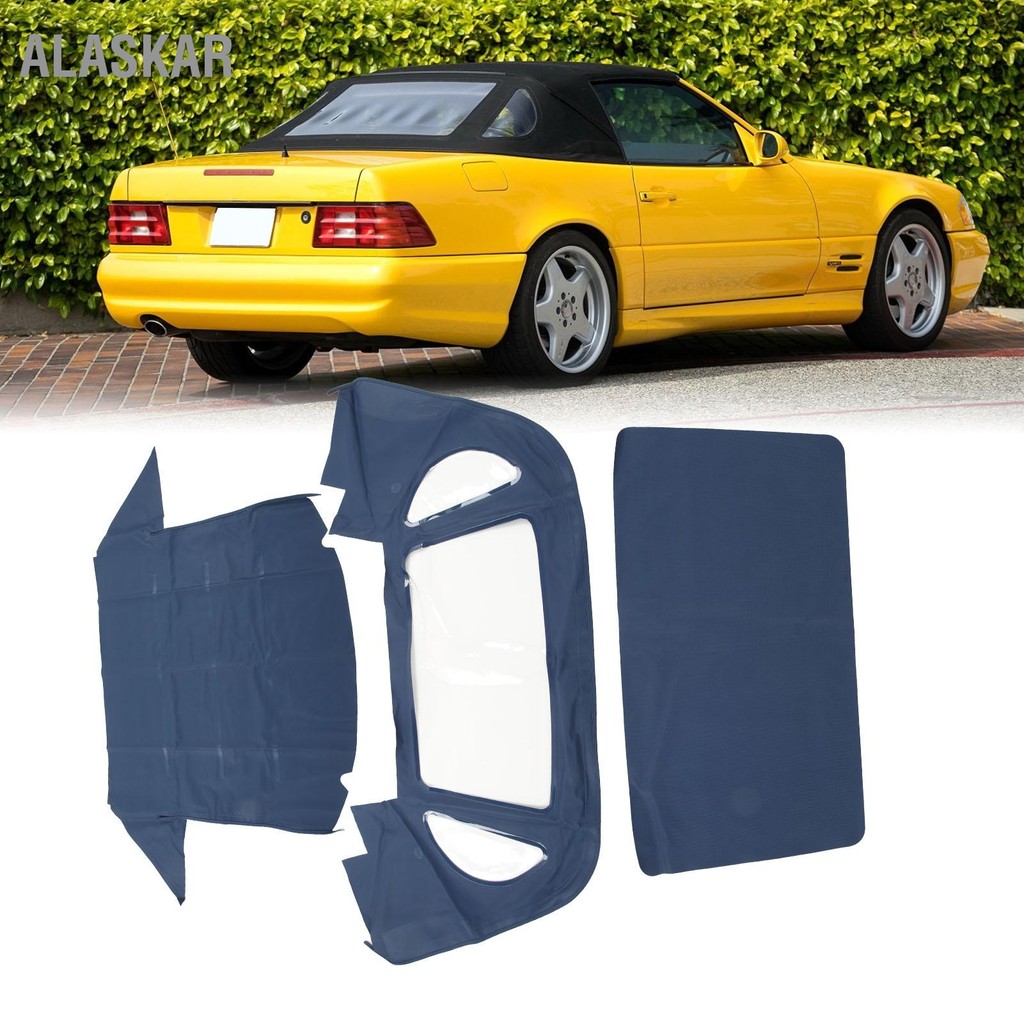 ALASKAR เปิดประทุนSoft Top MB03 22 ผ้าใบสีฟ้าหลังคาเปิดประทุนสำหรับBenz ...