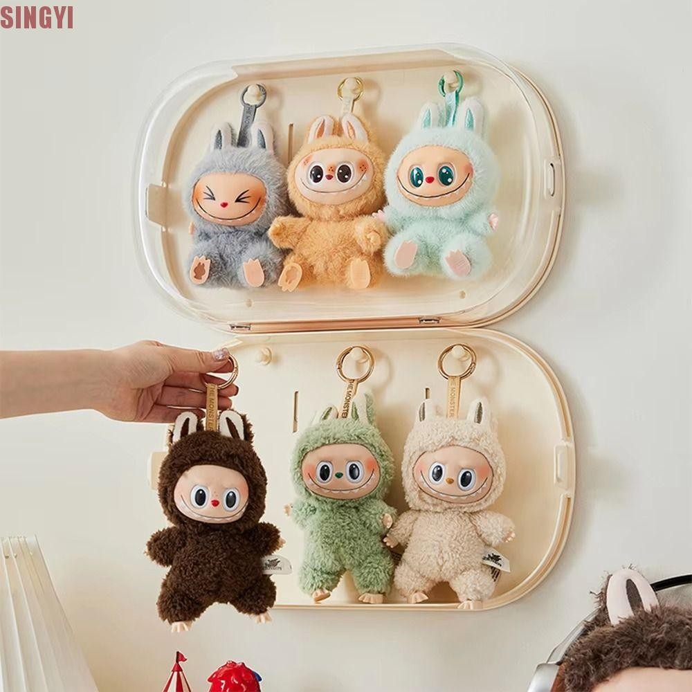 SINGYI Labubu ขาตั้งจอแสดงผล, Hand-made ที่ถอดออกได้ Labubu จี้กล่อง ...