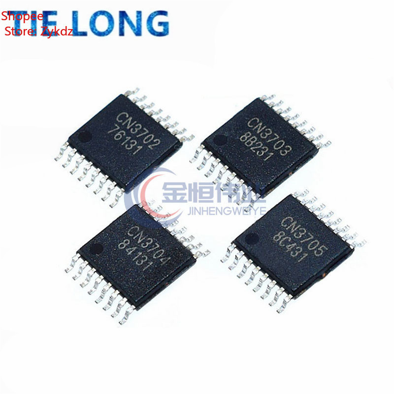 5 ชิ้น/ล็อตใหม่ original CN3702 CN3703 CN3704 CN3705 TSSOP-16 แบตเตอรี่ ...