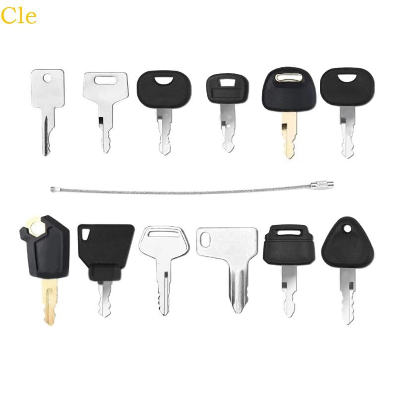 Cle Engine Start Switch Key เครื่องจักรก่อสร้างอุปกรณ์กุญแจจุดระเบิด ...