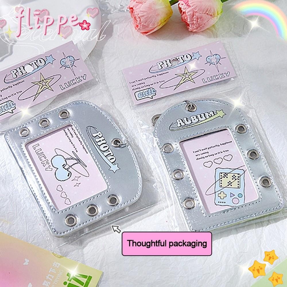FIPE Idol Photo Card Protector แบบคล้องคอ สตอร์เจี้ยนเงินวิบวับสไตล์ ...