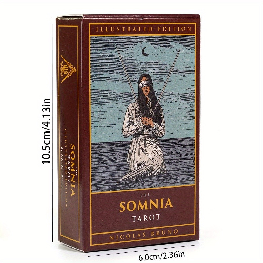 The Somnia ไพ่ทาโรต์สําหรับผู้เริ่มต้นเกมกระดานปาร์ตี้ Fate Card ...