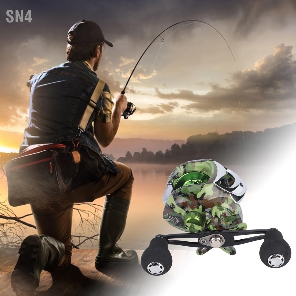 SN4 PRO BEROS Baitcasting Reel 18 + 1 แบริ่ง 7.2: อัตราทดเกียร์ล้อตกปลา ...