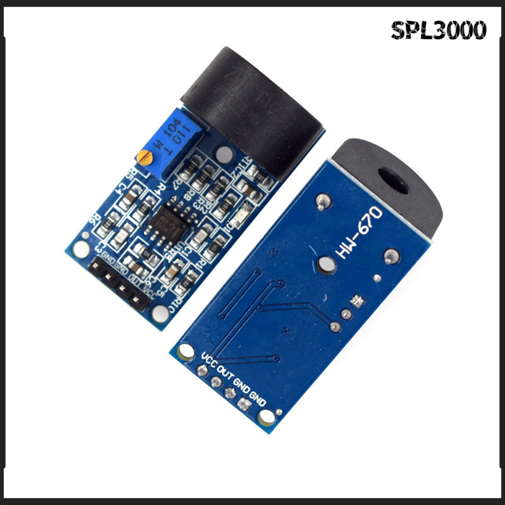 Spl> Iron Miniature Sensor โมดูลเอาต์พุต Analog สําหรับสัญญาณ AC ปรับ ...