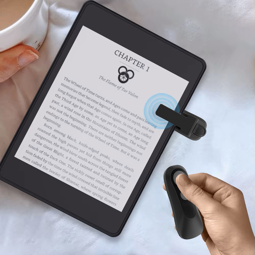 หน้าระยะไกล Turner กล้องกล้องวิดีโอรีโมทคอนโทรล Clicker Page Turner ...