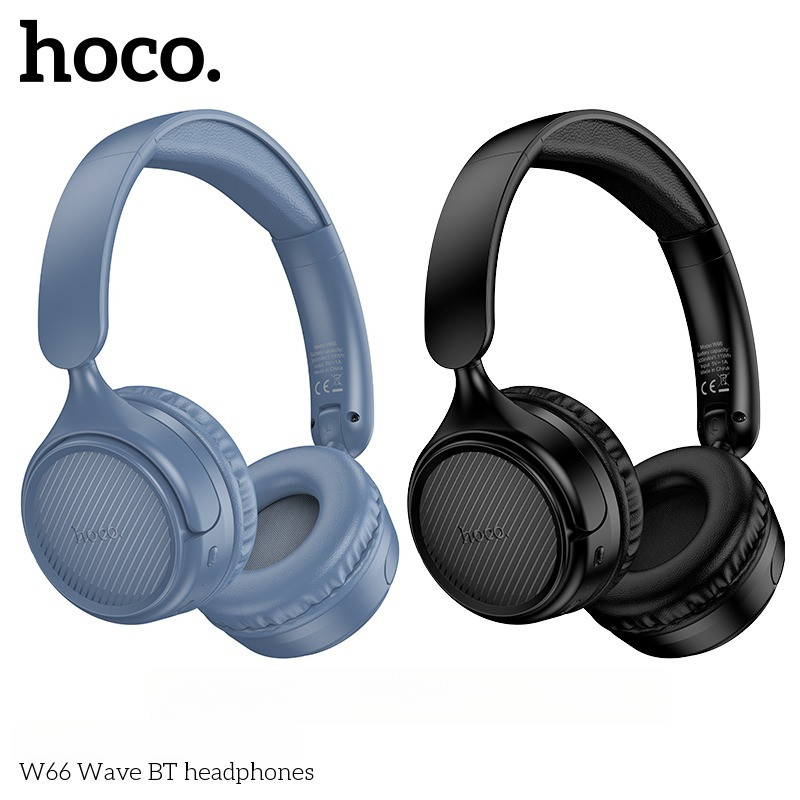 HOCO W66 หูฟังบลูทูธครอบหู กันน้ำ IPX4 รองรับ Aux 3.5mm แบตอึด 32 ชม. ...