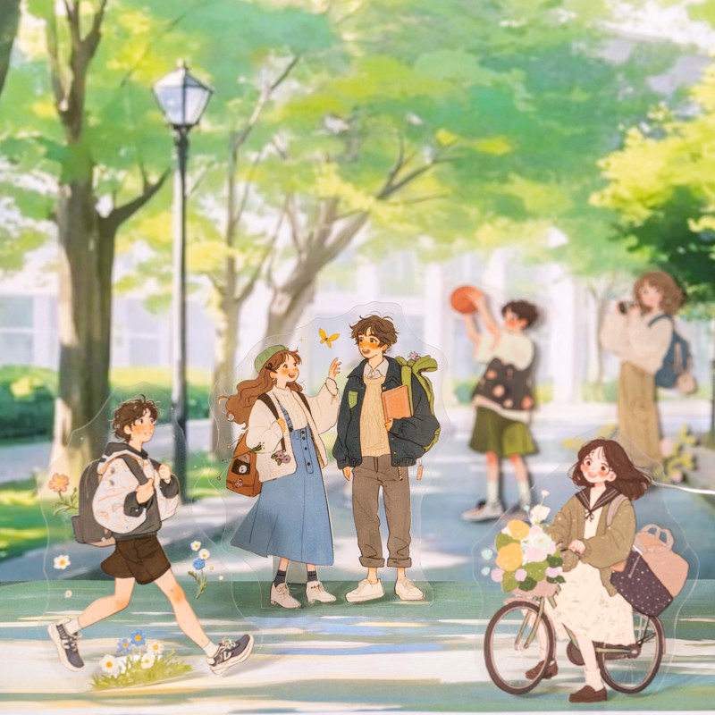 WEI 20 ชิ้น [Love Evolution Theory Series] รูปแบบตัวละครดั้งเดิมคู่มือ ...