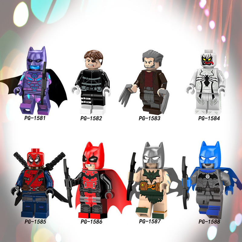ภาพยนตร์ตัวละครขนาดเล็ก Marvel Heroes Series Batman Assembly Mini ...
