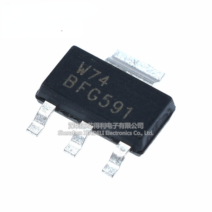 Bfg591 BFG135 A SOT223 NPN ไตรโอดีความถี่สูง 7GHz ทรานซิสเตอร์บรอดแบนด์ ...