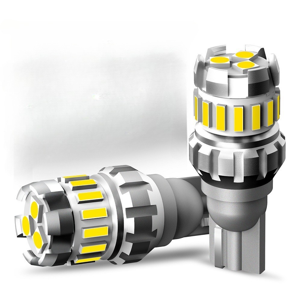 1 PC W16W T15 LED T16 หลอดไฟ Canbus ข้อผิดพลาดฟรีสํารองย้อนกลับ LED 921 ...