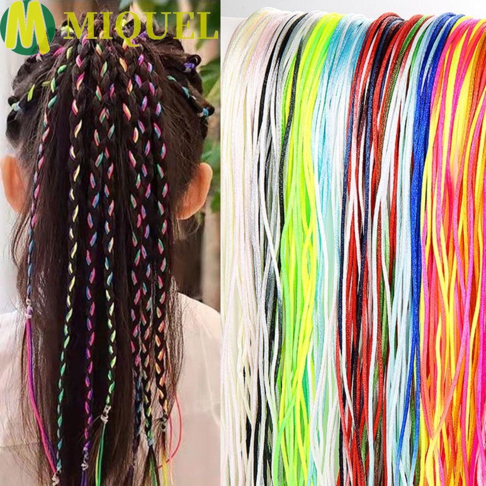 Miquel 10PCS Braiding Hair Strings,เชือก Strandsสกปรก Braidถักเชือกผม ...