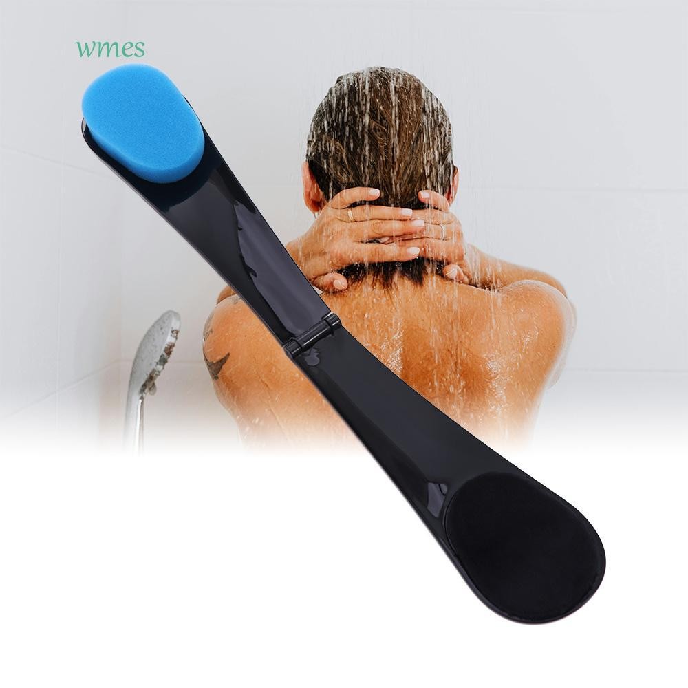 WMES1 Sponge Back Applicator, แปรงเสริมความงามด้านหลังแบบพกพาแบบพับได้ ...