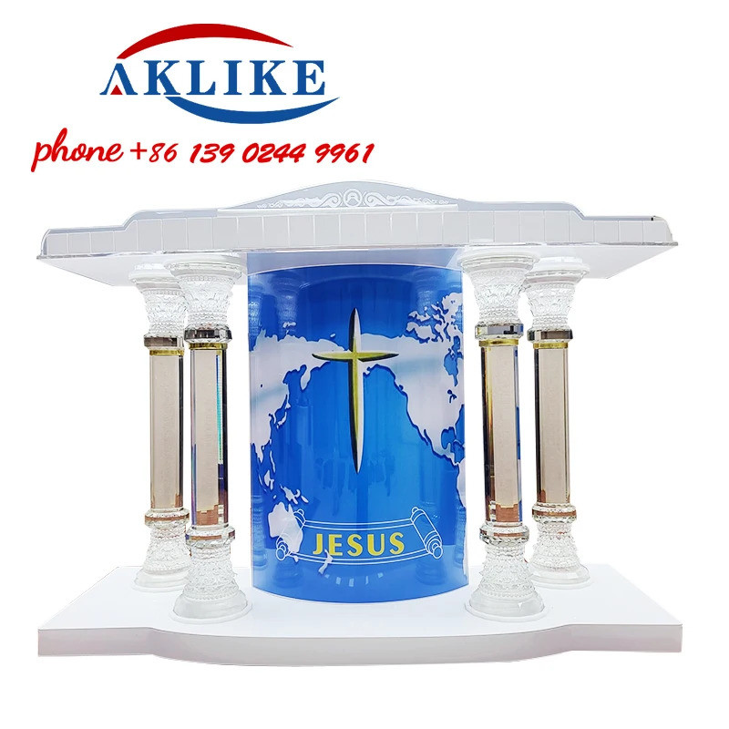 Limited Lectern Custom Hand-made Podium Crystal Modern Rostrum ...
