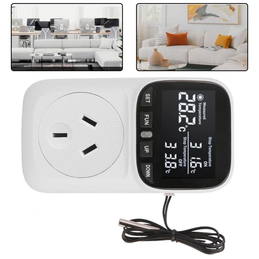 【shopee】LCD Display Temperature Controller with External Sensor for ...
