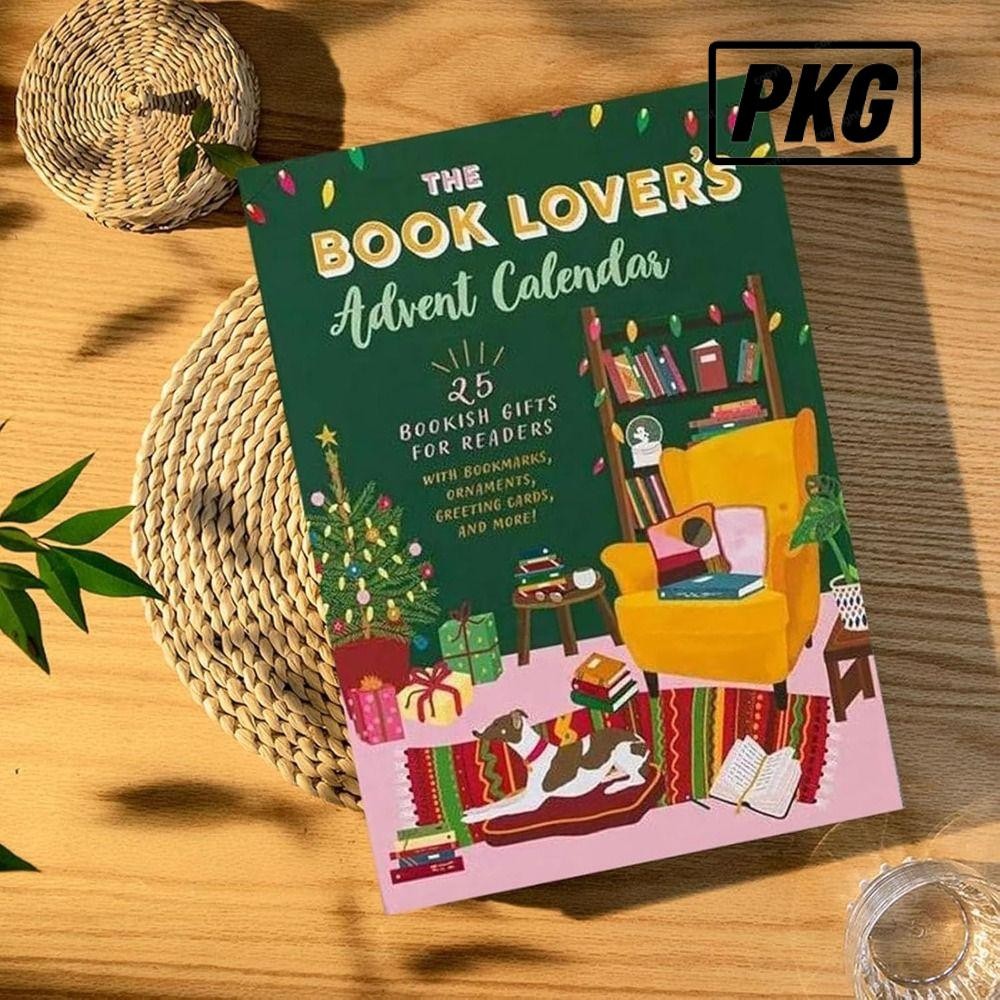 Repkg ปฏิทินจุติ 2024, ตกแต่งบ้านปี The Book Lovers Advent Calendar